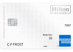 Hilton Honors card image