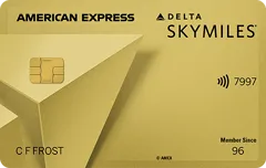 Delta Skymiles Gold card image