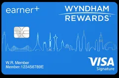 Wyndham Rewards Earner+ card image