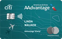 AAdvantage MileUp card image