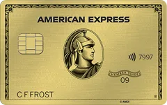 American Express Gold card image