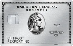 American Express Business Platinum card image