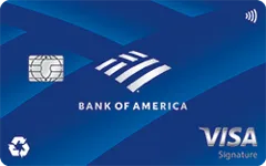 Bank of America Travel Rewards card image