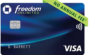 Chase Freedom Unlimited card art